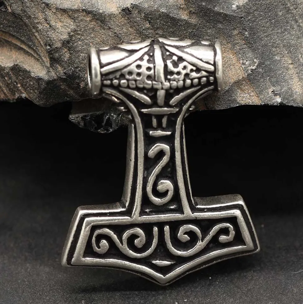 Thors Hammer Schmuck Anhänger aus Silber 925 Silber