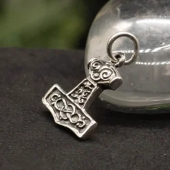 Thors Hammer Schmuck mini Kettenanhänger 925 Silber