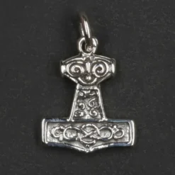 Thors Hammer Schmuck mini Kettenanhänger 925 Silber