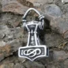 Thorshammer Silber Schmuck Kettenanhänger 925 Silber