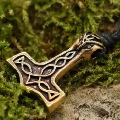 Thors Hammer Wikinger Schmuck Bronze Anhänger
