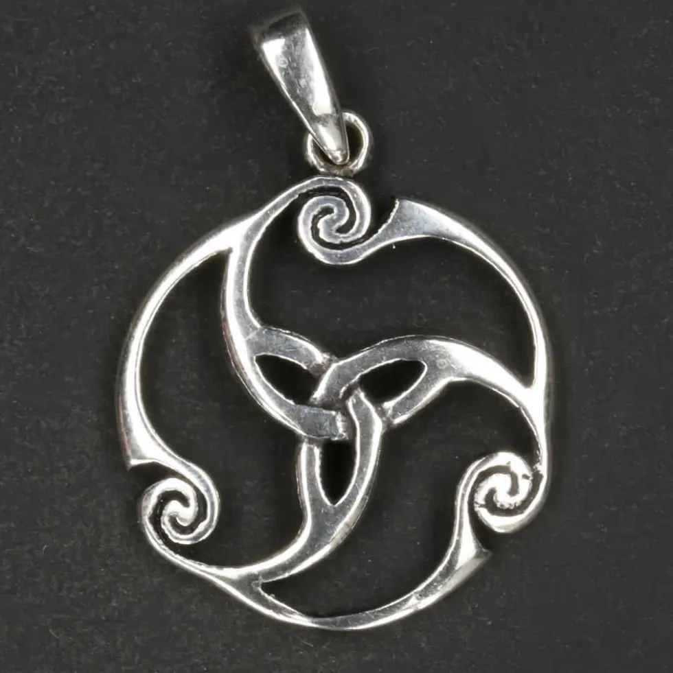Trinity keltischer Schmuck 925 Silber Anhänger Silberschmuck