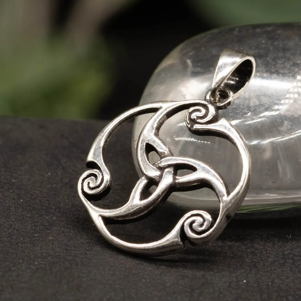 Trinity keltischer Schmuck 925 Silber Anhänger Silberschmuck