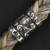 Triskele Bartperle 925 Silber Bartschmuck