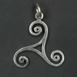 Triskelion Schmuck Anhänger 925 Silber Triskel