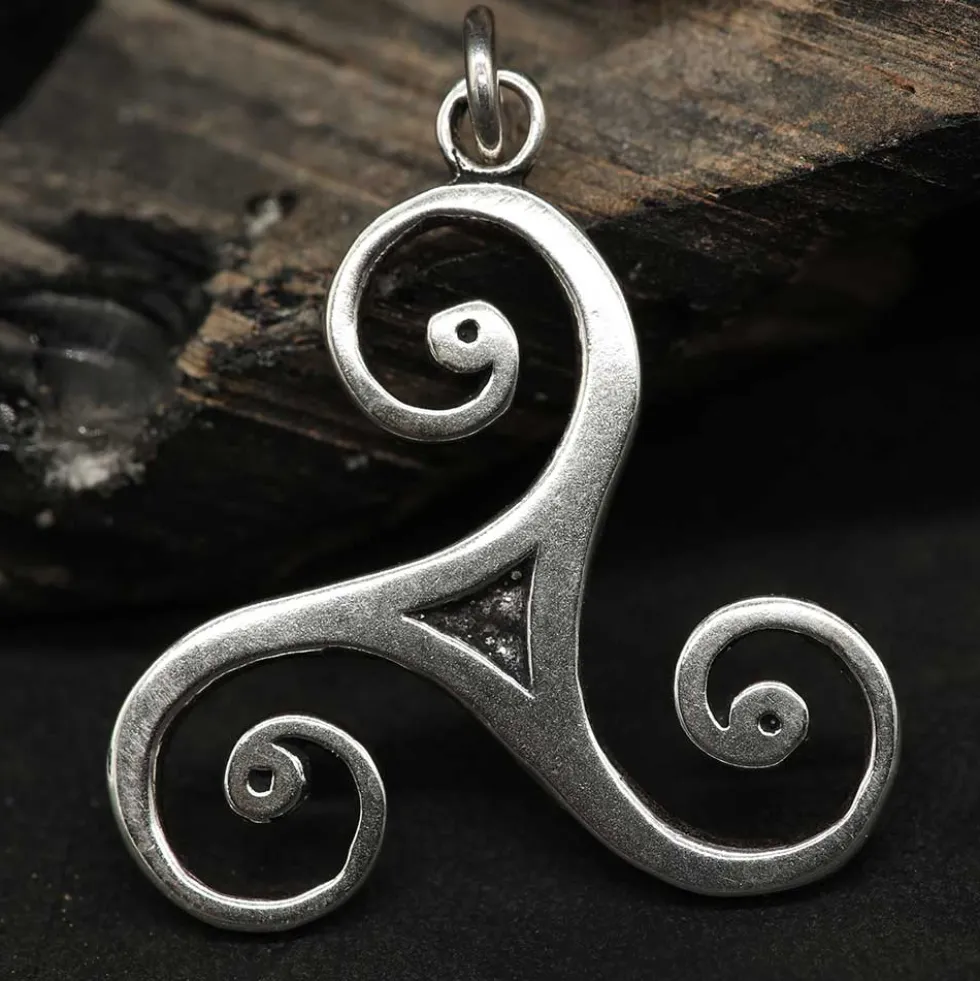 Triskelion Schmuck Anhänger 925 Sterlingsilber