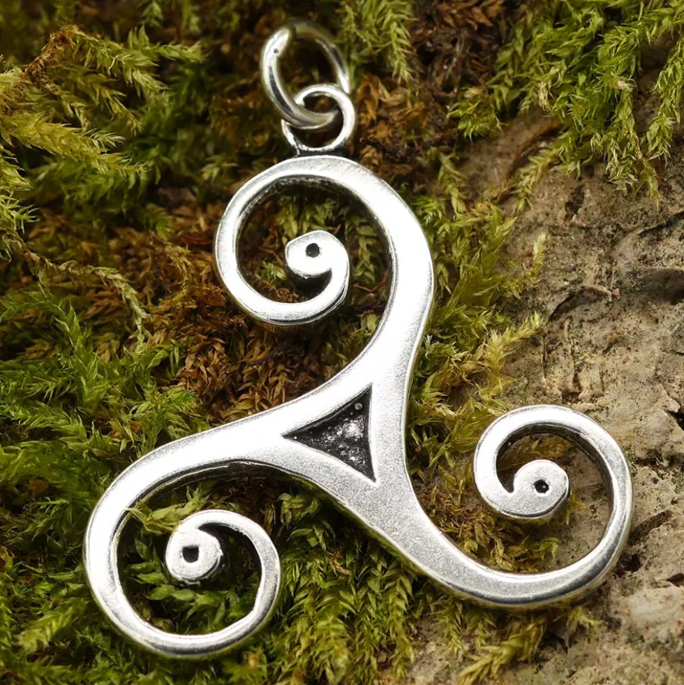 Triskelion Schmuck Anhänger 925 Sterlingsilber
