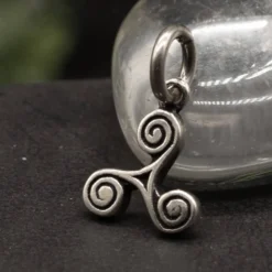 Triskelion Schmuck Triskel Silber Kettenanhänger 925 Silber