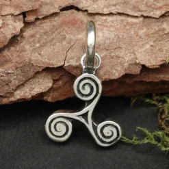Triskelion Schmuck Triskel Silber Kettenanhänger 925 Silber