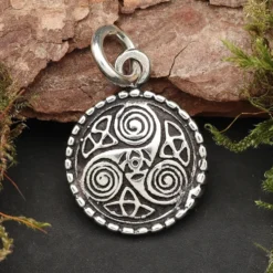 Triskel Schmuck Anhänger fein 925 Silber Kettenanhänger