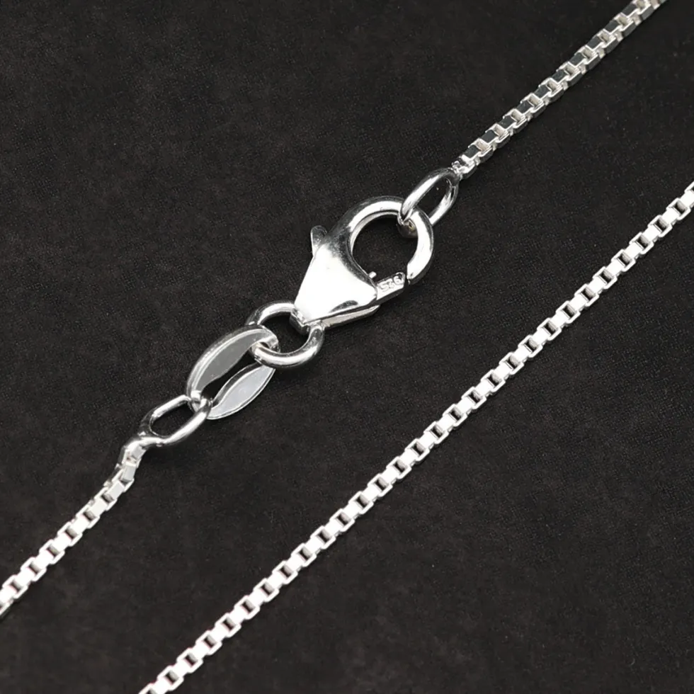 Venezianerkette 1mm 925 Silber diverse Längen