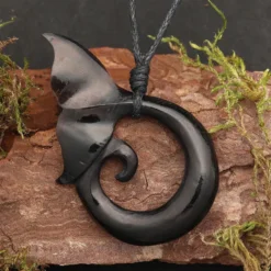 Walfluke Hornschmuck Anhänger Kette