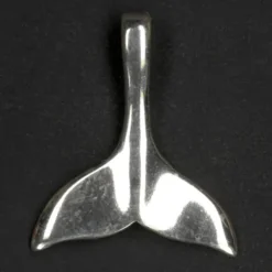 Walfluke Schmuck Anhänger 925 Silber Kettenanhänger