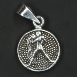 Wassermann Schmuck Astrologie Sternzeichen 925 Silber Anhänger Schmuck