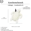 Wasserschildkröte Schmuck aus Knochen Kette