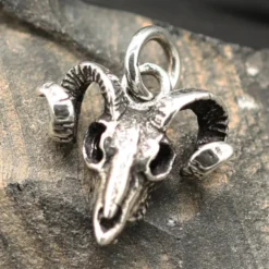 Widder Schmuck Anhänger aus 925 Silber Widderkopf