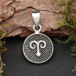 Widder Schmuck Astrologie Sternzeichen 925 Silber Anhänger Schmuck