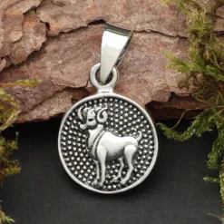 Widder Schmuck Astrologie Sternzeichen 925 Silber Anhänger Schmuck