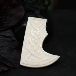 Wikinger Axt Knochen Schmuck Anhänger handgefertigter Schmuck