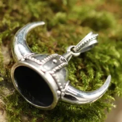 Wikinger Helm 925 Silber Anhänger Schmuck ausgefallen