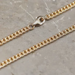 Wikingerkette Halskette Bronzefarben 3 mm hochwertige Kette