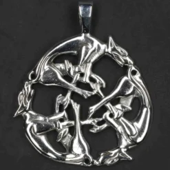 Wilde Jagd keltischer Schmuck 925 Silber