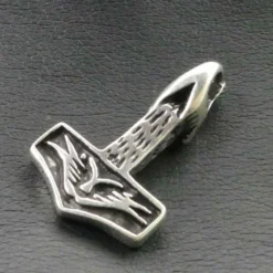 Wolfshammer Schmuck Anhänger aus 925 Silber
