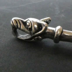 Wolfskreuz Schmuck Anhänger Silber Wikinger groß massiv 925 Silber