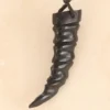 Zahn Hornschmuck Anhänger Kette Anhänger