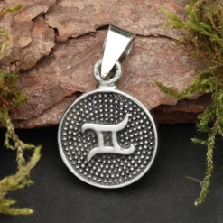 Zwillinge Schmuck Astrologie Sternzeichen 925 Silber Anhänger Schmuck