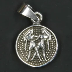 Zwillinge Schmuck Astrologie Sternzeichen 925 Silber Anhänger Schmuck